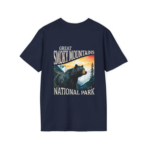 Great Smoky Mountains Bear T-Shirt XL-5XL