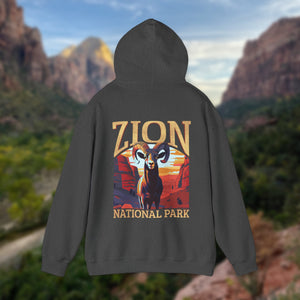 Zion Bighorn Sheep Hoodie