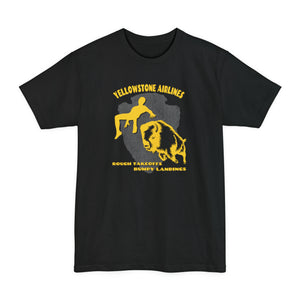 Yellowstone Airlines Tall T-shirt Front