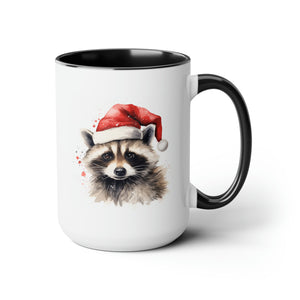 Santa Dave the Raccoon Coffee Mug 15oz - 2023 Edition