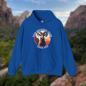 Zion Bighorn Sheep Hoodie