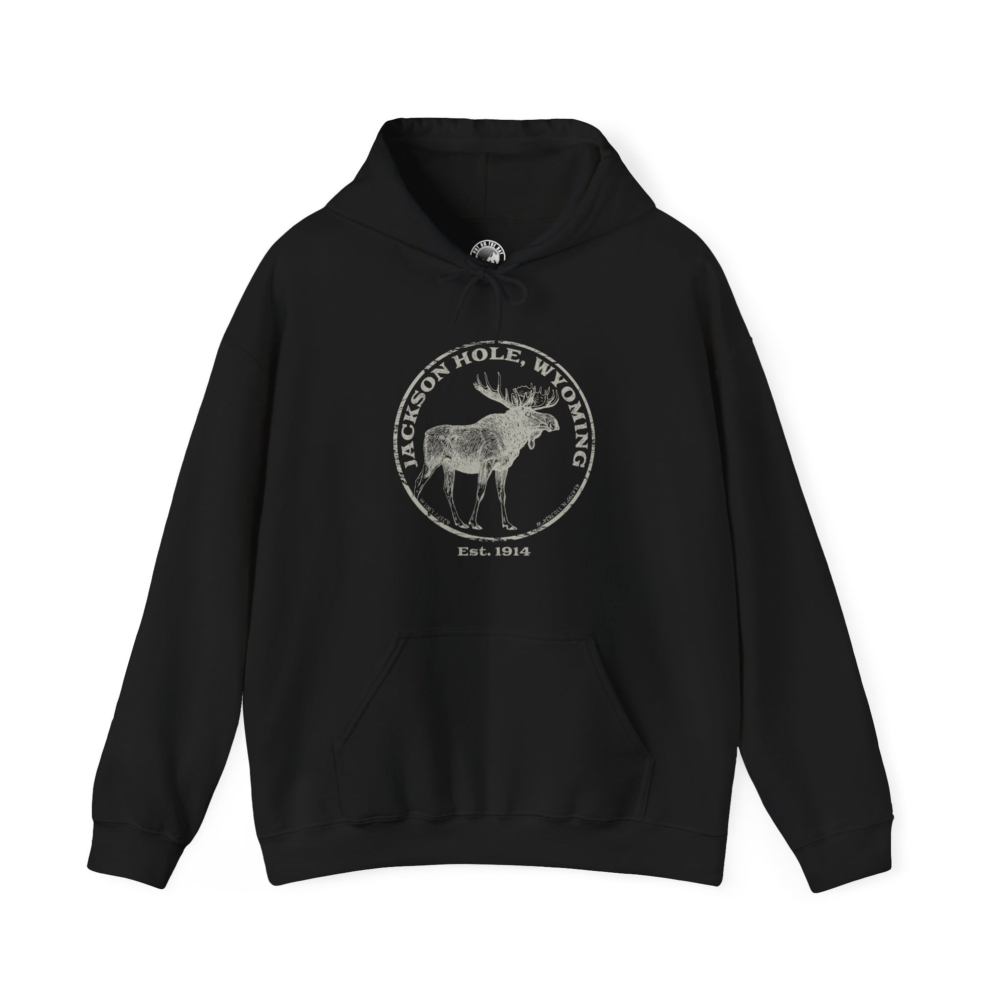 Jackson Hole Moose Hoodie