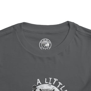 "A Little Feral" Raccoon Toddler T-shirt