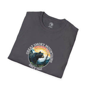 Great Smoky Mountains Bear T-Shirt XL-5XL