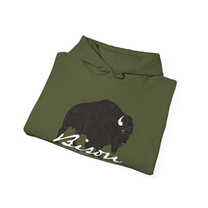 Bison Can Kill You Custer State Park Hooded Sweatshirt