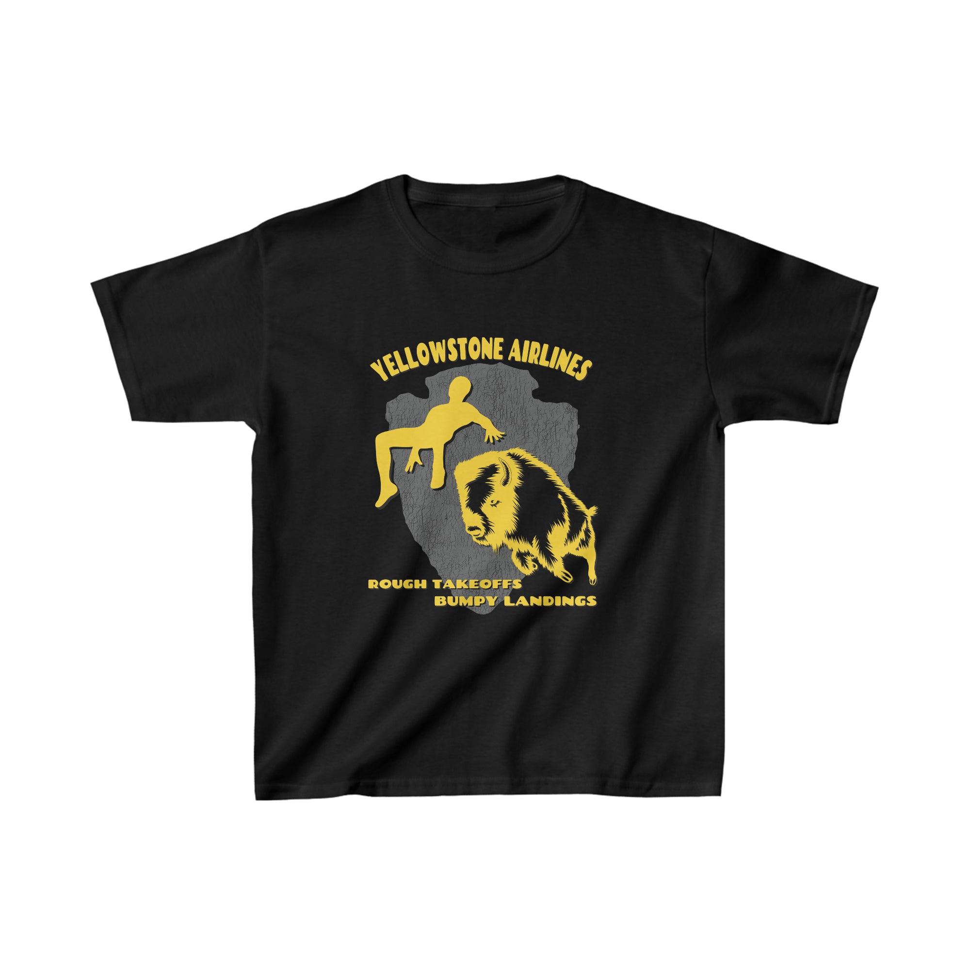 Yellowstone Airlines T-Shirt in Black