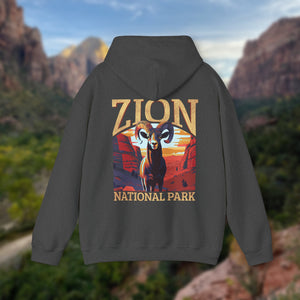 Zion Bighorn Sheep Hoodie