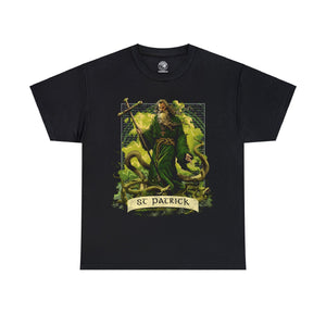 Saint Patrick Fighting Snakes Anime Style T-Shirt | Big & Tall