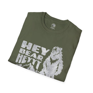 Bear Aware T-Shirt - Hey Bear, Heyyy - Unisex