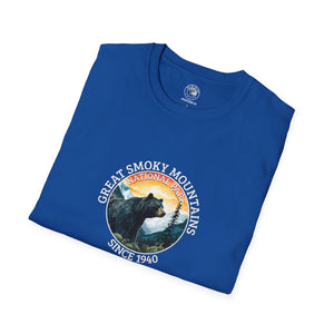 Great Smoky Mountains Bear T-Shirt XL-5XL