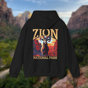 Zion Bighorn Sheep Hoodie