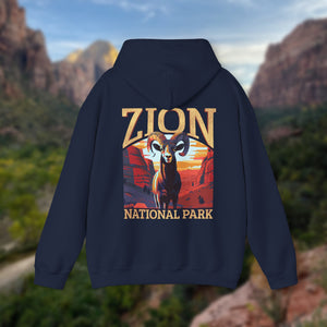 Zion Bighorn Sheep Hoodie