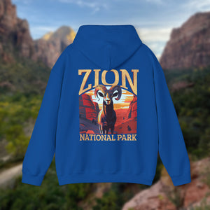 Zion Bighorn Sheep Hoodie