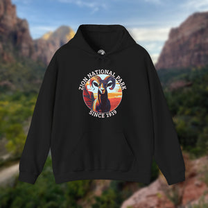 Zion Bighorn Sheep Hoodie