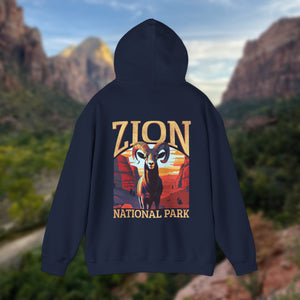 Zion Bighorn Sheep Hoodie