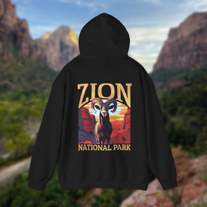 Zion Bighorn Sheep Hoodie