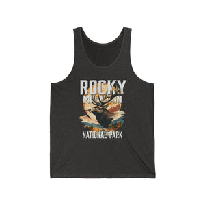 Rocky Mountain National Park Elk Unisex Jersey Tank