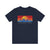 Houston Skyline Baseball T-Shirt T-Shirt Printify Navy L 