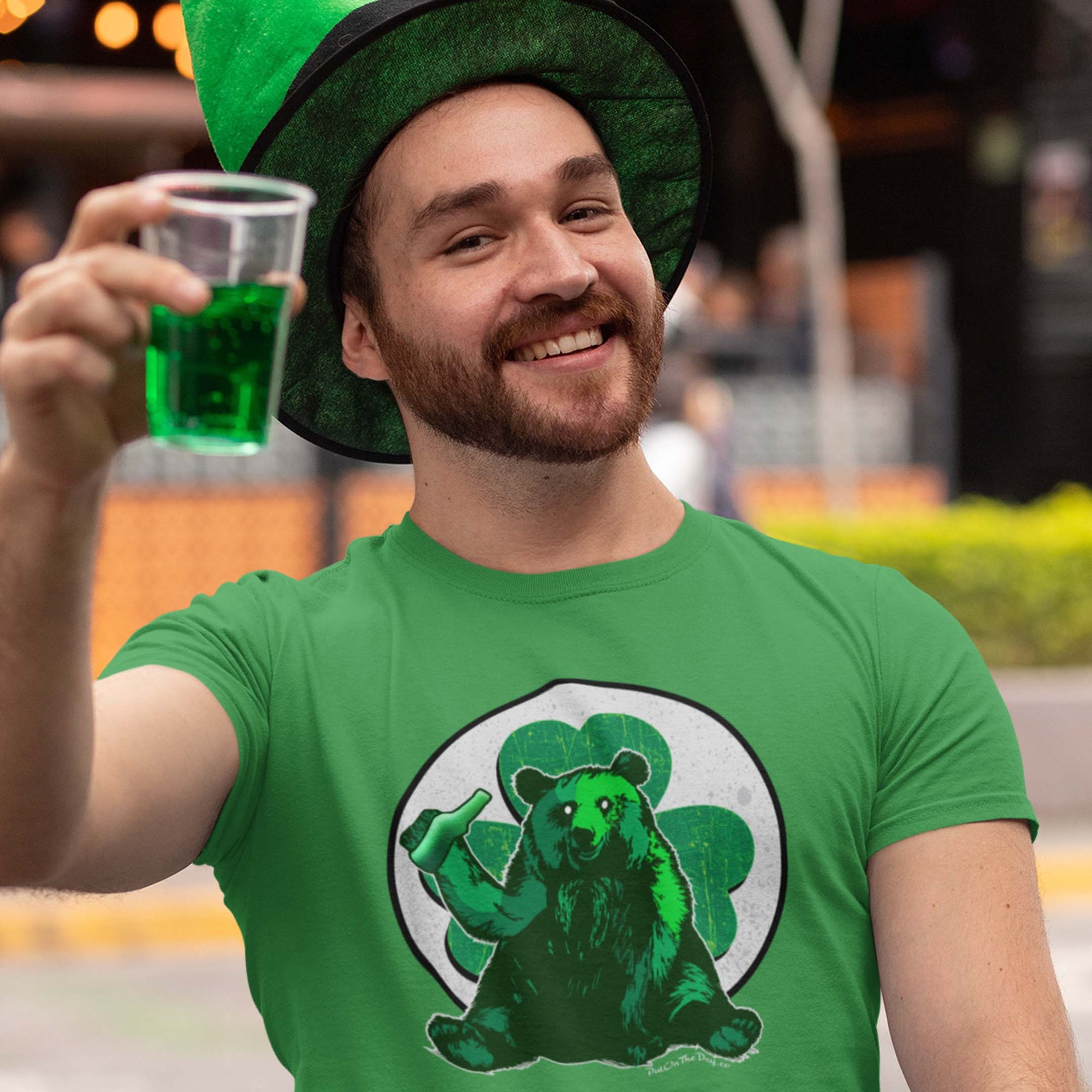 Green Bear T-Shirt T-Shirt Printify 