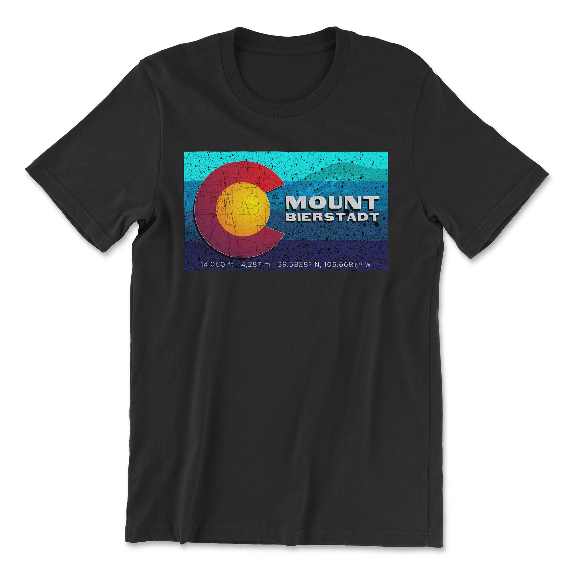 Mount Bierstadt Colorado 14er T-shirt T-Shirt Printify 