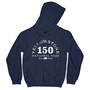 Yellowstone 150th Anniversary Hoodie Hoodie Printify Navy S 