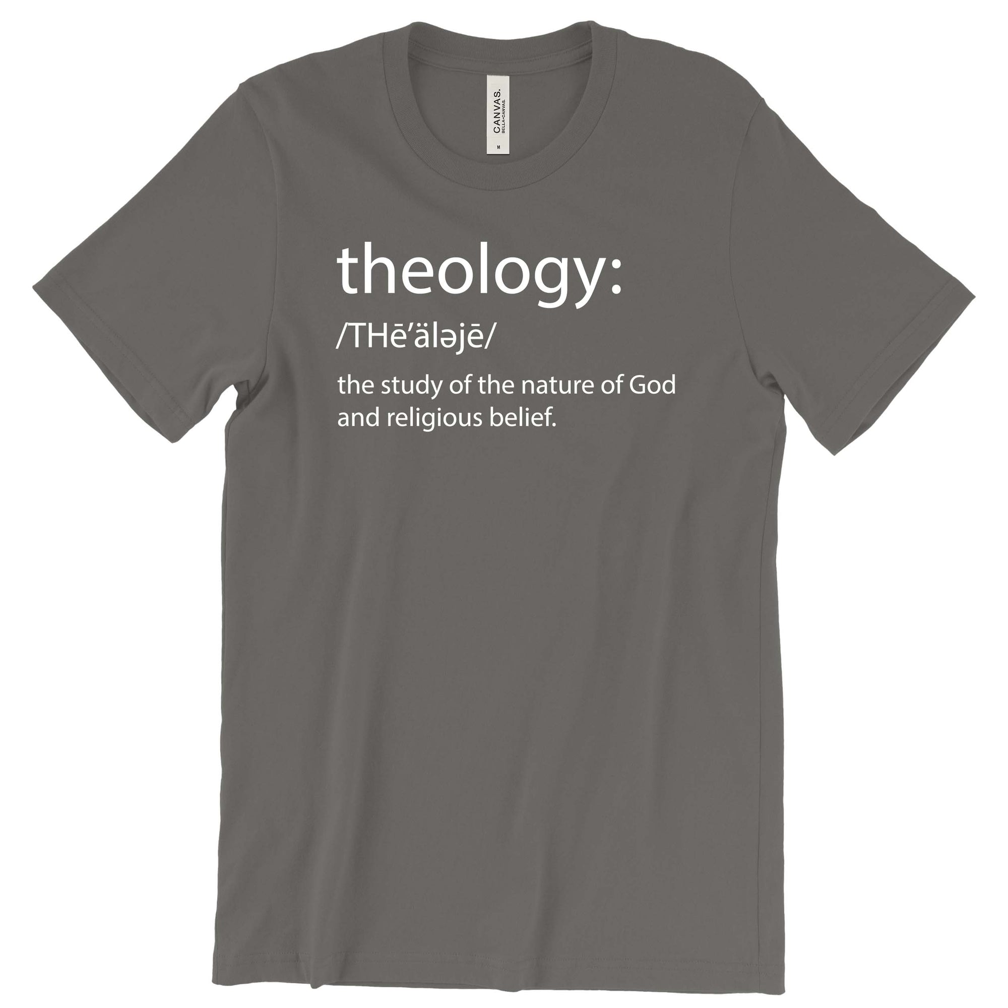 Theology Definition T-Shirt Printify Black L 