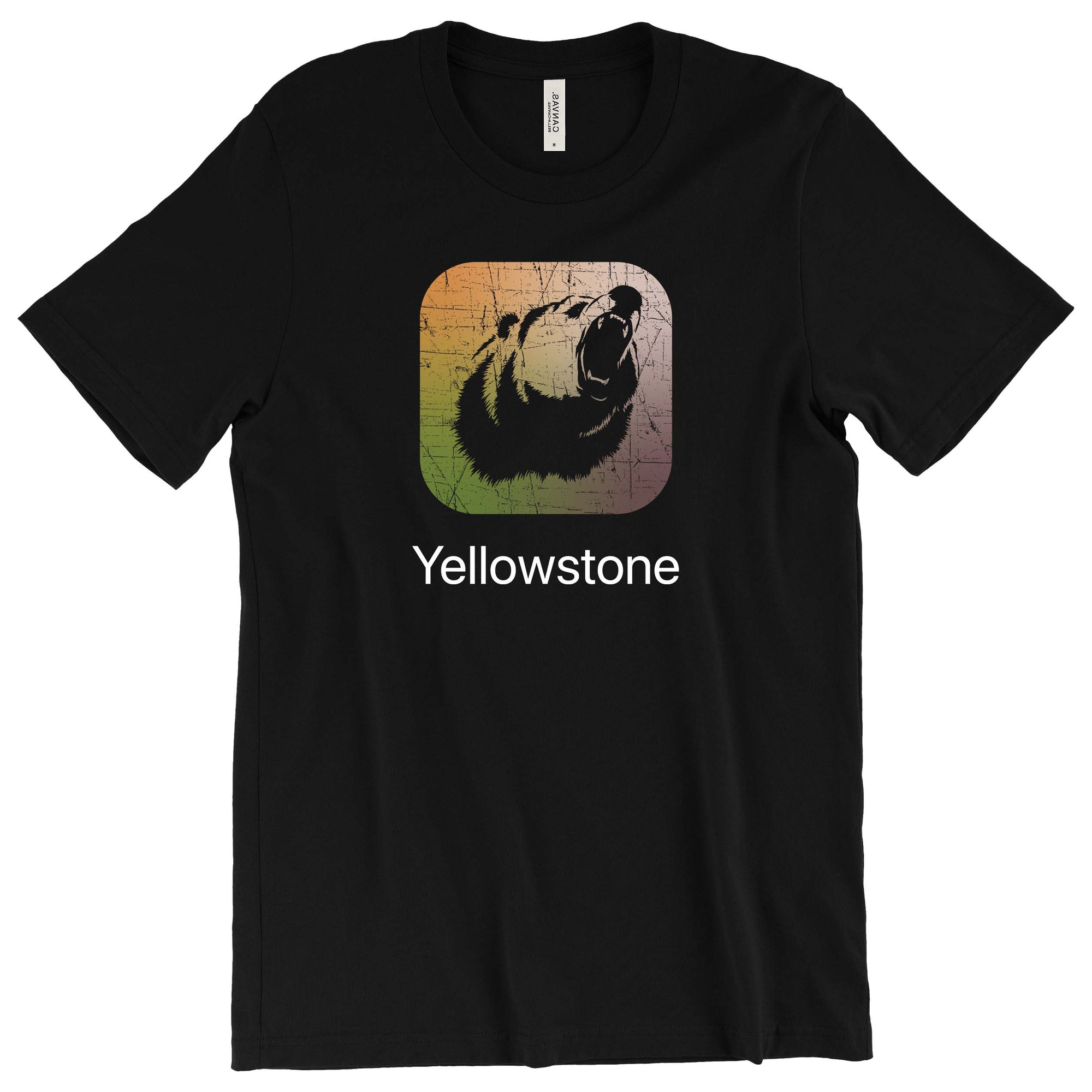 Iconic: The Bears of Yellowstone T-Shirt Printify Black L 