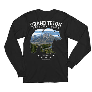 Grand Teton National Park - Snake River Overlook Long-sleeve Printify 