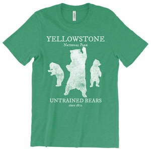 Yellowstone: Untrained Bears T-Shirt Printify Heather Kelly L 