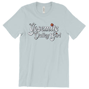 Yosemite Valley Girl T-Shirt Printify Light Blue S 