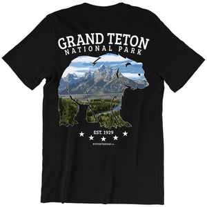 Grand Teton National Park - Snake River Overlook T-Shirt Printify 