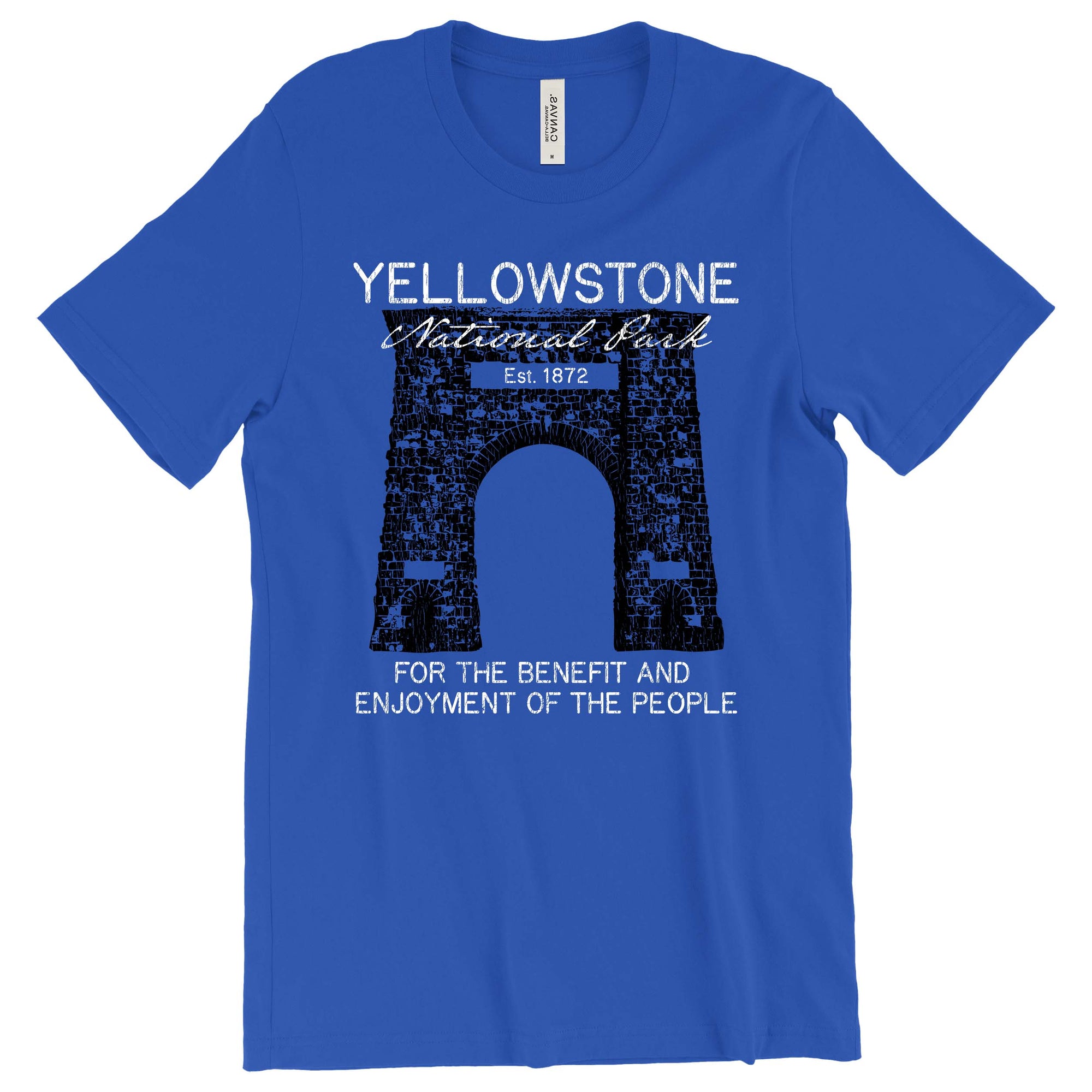 Yellowstone's Roosevelt Arch T-Shirt Printify Red L 