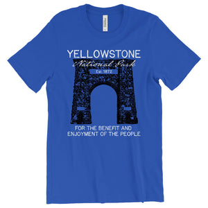 Yellowstone's Roosevelt Arch T-Shirt Printify True Royal S 